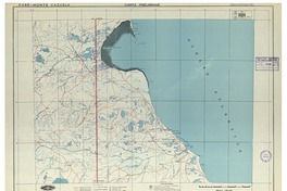 Monte Cazuela 5368 : carta preliminar [material cartográfico] : Instituto Geográfico Militar de Chile.