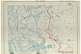 Puerto Natales 5173 : carta preliminar [material cartográfico] : Instituto Geográfico Militar de Chile.