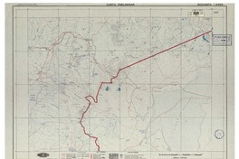 Socompa 2469 : carta preliminar [material cartográfico] : Instituto Geográfico Militar de Chile.