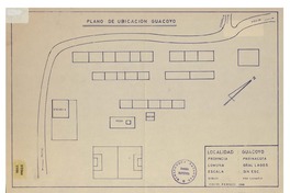 Plano de ubicación Guacoyo  [material cartográfico] dibujo Fdo Canario.