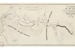 Plano del río Puelo