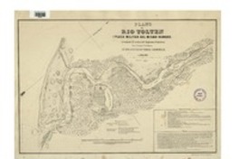 Plano del río Tolten i plaza militar del mismo nombre
