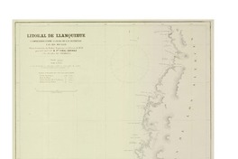 Litoral de Llanquihue comprendido entre la rada de Las Banderas i el río Maullín