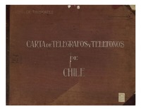 Carta de telegráfos y teléfonos de Chile