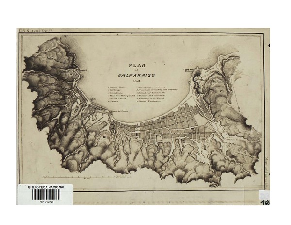 Plan of Valparaíso