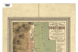 Plano del Puerto de Coquimbo  [material cartográfico] publicado por Nicanor Boloña i W. Campino H.
