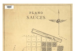 Plano de Los Sauces  [material cartográfico]
