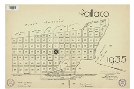 Paillaco 1935  [material cartográfico] Asociación de Aseguradores de Chile Comité Incendio.