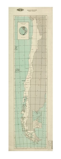 Esquicio de Chile  [material cartográfico] Instituto Geográfico Militar de Chile.