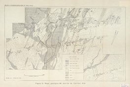 Mapa geológico del distrito de Carrizal Alto