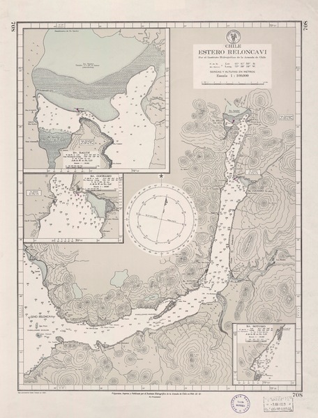 Estero Reloncaví  [material cartográfico] por el Instituto Hidrográfico de la Armada de Chile.