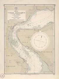 Canal Dalcahue  [material cartográfico] por el Instituto Hidrográfico de la Armada de Chile.