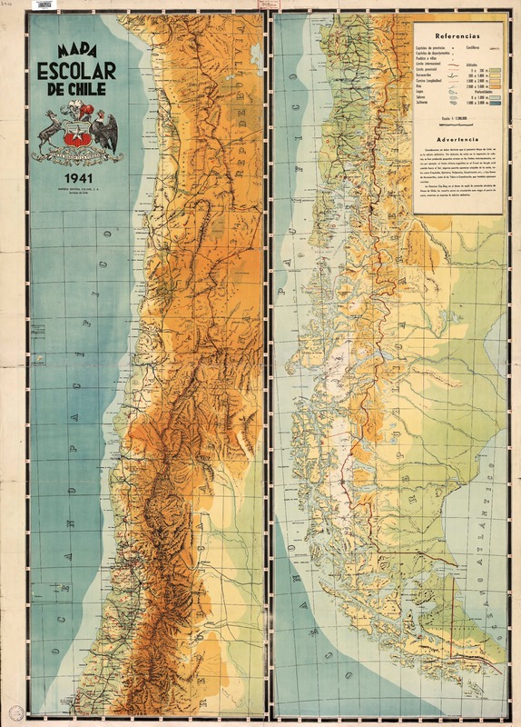 Mapa escolar de Chile