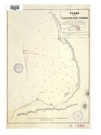 Plano de la Caleta del Cobre  [material cartográfico] levantado de Orden Suprema en diciembre de 1853, por el Comandante y Oficiales del Bergantín Goleta de Guerra Janequeo