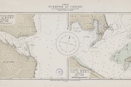 Puertos en Chiloé  [material cartográfico] por el Instituto Hidrográfico de la Armada de Chile.