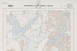 Ventisquero Gabriel Quirós o Pascua 4815 - 7300 [material cartográfico] : Instituto Geográfico Militar de Chile.
