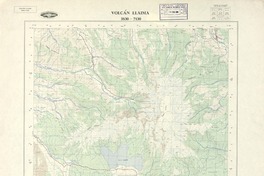 Volcán Llaima 3830 - 7130 [material cartográfico] : Instituto Geográfico Militar de Chile.