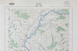 Toltén 3900 - 7300 [material cartográfico] : Instituto Geográfico Militar de Chile.