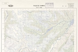 Valle El Turbio 4415 - 7200 [material cartográfico] : Instituto Geográfico Militar de Chile.