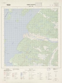 Puerto Bonito 4545 - 7320 [material cartográfico] : Instituto Geográfico Militar de Chile.