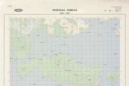 Península Forelius 4645 - 7420 [material cartográfico] : Instituto Geográfico Militar de Chile.