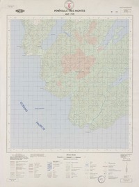 Península Tres Montes 4645 - 7520 [material cartográfico] : Instituto Geográfico Militar de Chile.