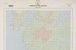 Península Tres Montes 4645 - 7520 [material cartográfico] : Instituto Geográfico Militar de Chile.
