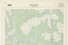 Río San Juan 4615 - 7300 [material cartográfico] : Instituto Geográfico Militar de Chile.