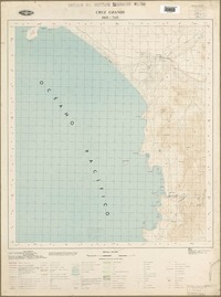 Cruz Grande 2915 - 7115 [material cartográfico] : Instituto Geográfico Militar de Chile.