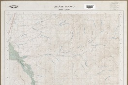 Chañar Blanco 2830 - 7030 [material cartográfico] : Instituto Geográfico Militar de Chile.