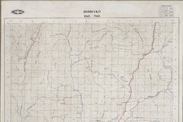 Domeyko 2845 - 7045 [material cartográfico] : Instituto Geográfico Militar de Chile.
