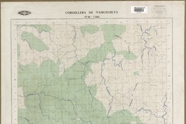 Cordillera de Nahuelbuta 3730 - 7300 [material cartográfico] : Instituto Geográfico Militar de Chile.