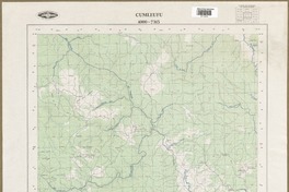 Cumleufu 4000 - 7315 [material cartográfico] : Instituto Geográfico Militar de Chile.