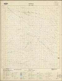 Chitigua 2130 - 6845 [material cartográfico] : Instituto Geográfico Militar de Chile.