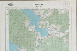 Choshuenco 3945 - 7200 [material cartográfico] : Instituto Geográfico Militar de Chile.