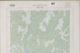 Lago Taguatagua 4130 - 7200 [material cartográfico] : Instituto Geográfico Militar de Chile.