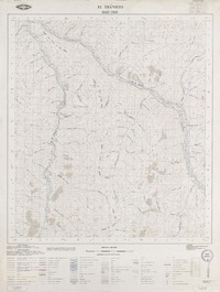 El Tránsito 2845 - 7015 [material cartográfico] : Instituto Geográfico Militar de Chile.