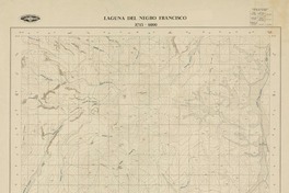 Laguna del Negro Francisco 2715 - 6900 [material cartográfico] : Instituto Geográfico Militar de Chile.