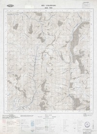 Río Colorado 3230 - 7015 [material cartográfico] : Instituto Geográfico Militar de Chile.