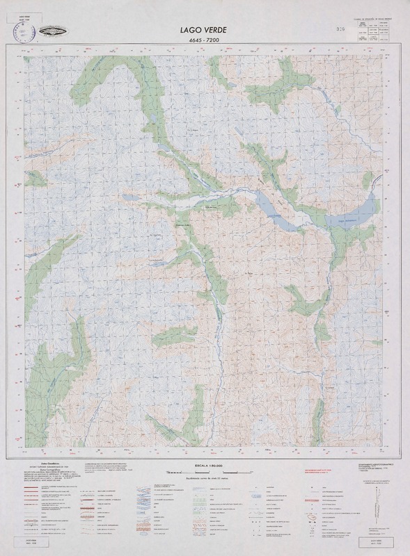 Lago Verde 4645 - 7200 [material cartográfico] : Instituto Geográfico Militar de Chile.