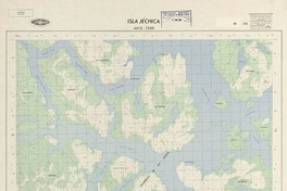Isla Jéchica 4415 - 7340 [material cartográfico] : Instituto Geográfico Militar de Chile.