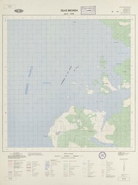 Islas Broken 4415 - 7420 [material cartográfico] : Instituto Geográfico Militar de Chile.