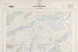 Lago Chacabuco 4715 - 7240 [material cartográfico] : Instituto Geográfico Militar de Chile.
