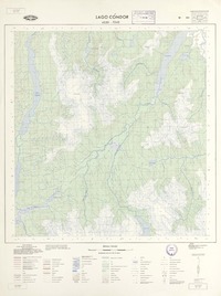 Lago Cóndor 4530 - 7240 [material cartográfico] : Instituto Geográfico Militar de Chile.