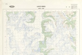 Lago Fiero 4630 - 7300 [material cartográfico] : Instituto Geográfico Militar de Chile.