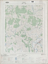 Lanco 3915 - 7245 [material cartográfico] : Instituto Geográfico Militar de Chile.