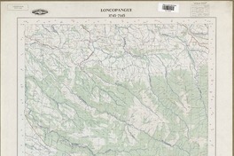 Loncopangue 3745 - 7145 [material cartográfico] : Instituto Geográfico Militar de Chile.