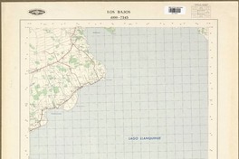 Los Bajos 4100 - 7245 [material cartográfico] : Instituto Geográfico Militar de Chile.