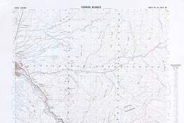 Chañar Blanco 28°30' - 70°30' [material cartográfico] : Instituto Geográfico Militar de Chile.