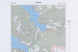 Choshuenco G-122 (39° 45'- 72° 00') [material cartográfico] preparado y publicado por el Instituto Geográfico Militar.